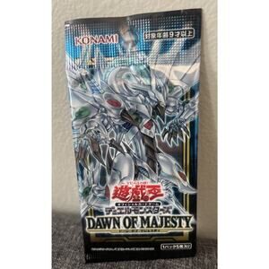 Yu-Gi-Oh TCG - Dawn of Majesty Japanese Version Booster Pack Brand New US Seller
